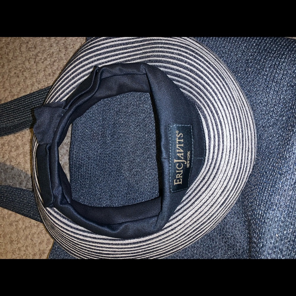 Eric Javits tote and hat